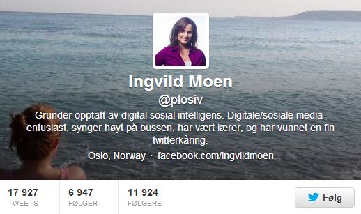 Hvorfor er du på twitter?