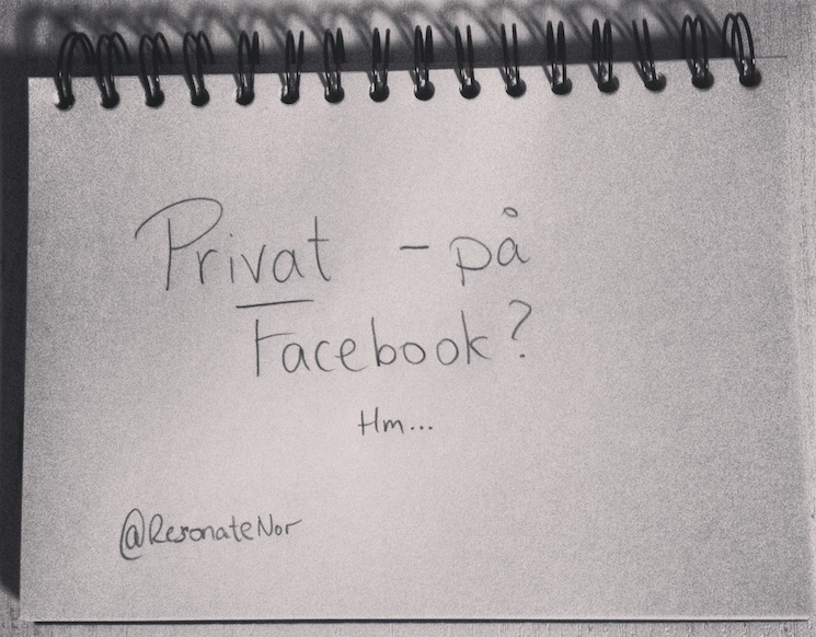 Jeg vil være privat på Facebook